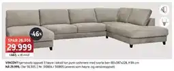 Bohus VINCENT hjørnesofa, NOK 29999 tilbud