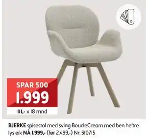 Bohus BJERKE, NOK 1999 tilbud