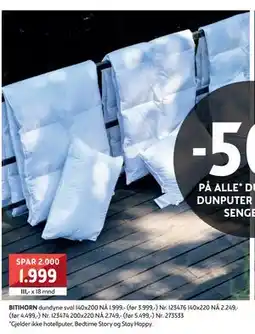 Bohus BITIHORN dundyne sval tilbud