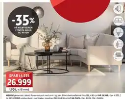 Bohus 35% PÅ MELBY-SERIEN I TEKSTIL MILLA OG RAVEN tilbud