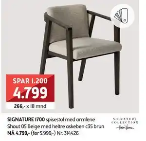 Bohus SIGNATURE 1700, NOK 4799 tilbud