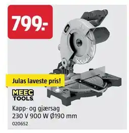 Jula Kapp- og gjærsag 230 V 900 W Ø190 mm, NOK 799 tilbud
