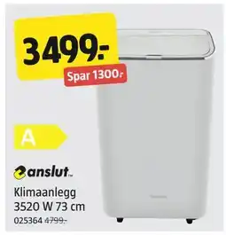 Jula Klimaanlegg 3520 W 73 cm, NOK 3499 tilbud