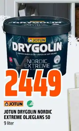 Coop Obs JOTUN DRYGOLIN NORDIC EXTREME OLJEGLANS 50 tilbud