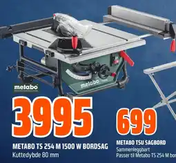 Coop Obs METABO TSU SAGBORD tilbud