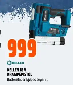 Coop Obs KELLEN KELLEN 18 V KRAMPEPISTOL tilbud