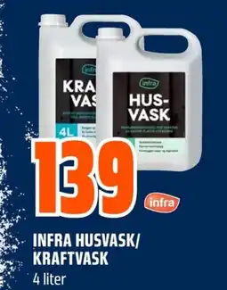 Coop Obs INFRA HUSVASK/ KRAFTVASK tilbud