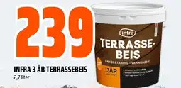 Coop Obs INFRA 3 ÅR TERRASSEBEIS tilbud