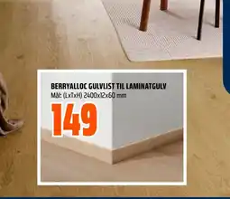 Coop Obs BERRYALLOC GULVLIST TIL LAMINATGULV tilbud