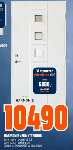 Coop Obs HARMONIE VERA YTTERDØR tilbud