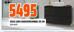 Coop Obs DUXA SARA BADEROMSMØBEL 80 CM Antrasitt tilbud