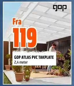 Coop Obs GOP ATLAS PVC TAKPLATE tilbud