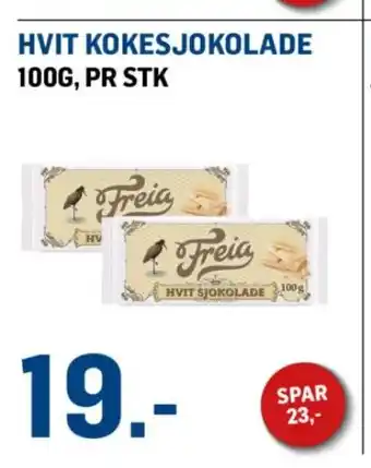 Price Lagerbutikk HVIT KOKESJOKOLADE tilbud