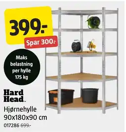 Jula Hard Head... Hjørnehylle tilbud