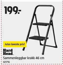 Jula Hard Headi Sammenleggbar krakk tilbud