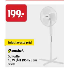 Jula Anslut. Gulvvifte tilbud