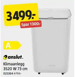 Jula Anslut.. klimaanlegg 3520 w tilbud