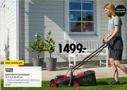 Jula MEEC TOOLS Batteridrevet gressklipper tilbud