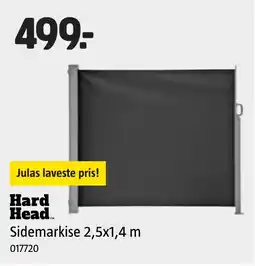Jula Hard Head Sidemarkise tilbud
