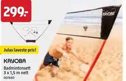 Jula KAYOBA Badmintonsett nett tilbud