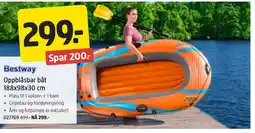 Jula Bestway Oppblåsbar båt tilbud