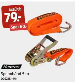 Jula Hamre Hamron Spennbånd 5 m tilbud