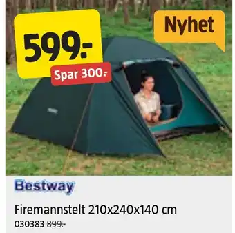 Jula Bestway Firemannstelt tilbud