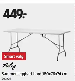 Jula Axley Sammenleggbart bord tilbud