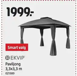 Jula EKVIP Paviljong tilbud