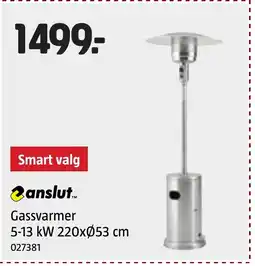 Jula Anslut.. gassvarmer tilbud