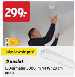 Jula Anslut.. led-armatur 5000 im 44 w tilbud