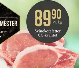 CC Mat Svinekoteletter CC-kvalitet tilbud