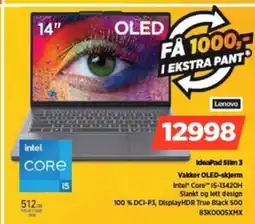 POWER Lenovo IdeaPad Silm 3 Vakker OLED-skjerm tilbud