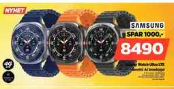 POWER Galaxy Watch Ultra LTE Gemini Al innebygd tilbud