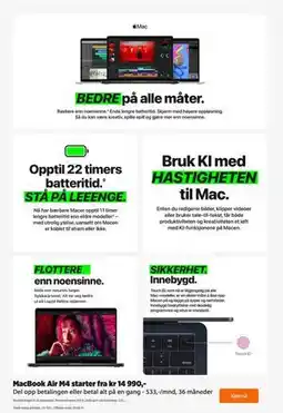 POWER MacBook Air M4 tilbud