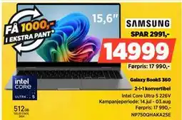 POWER Galaxy Book5 360, NOK 14999 tilbud