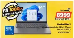 POWER IdeaPad Slim 3, NOK 8999 tilbud