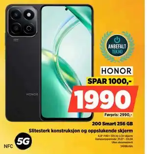 POWER 200 Smart 256 GB, NOK 1990 tilbud