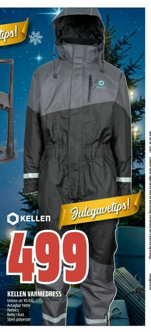 Obs Bygg Kellen varmedress tilbud