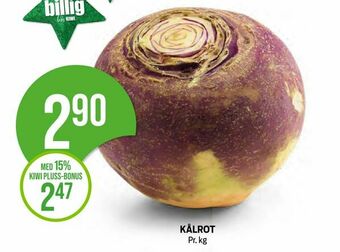 Kiwi Kålrot tilbud