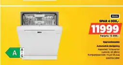 POWER MIELE Oppvaskmaskin Automatisk døråpning tilbud