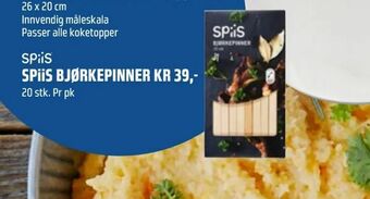 Coop Obs Spiis bjørkepinner tilbud