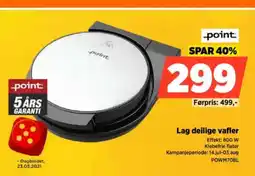 Lag deilige vafler