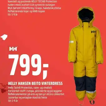 Coop Obs Helly hansen beito vinterdress tilbud