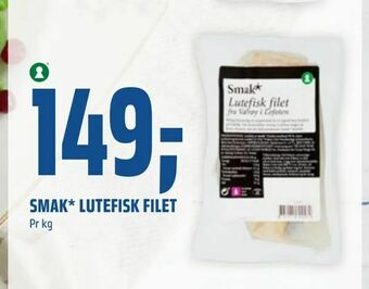 Coop Obs Smak* lutefisk filet tilbud