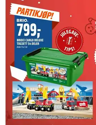 Coop Obs Brio® cargo deluxe togsett 54 deler tilbud