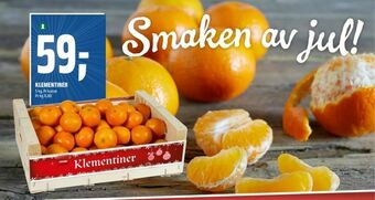 Coop Obs Klementiner tilbud