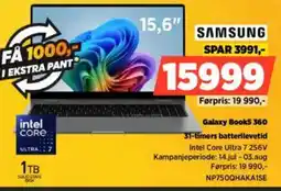 POWER SAMSUNG Galaxy Book5 360 tilbud