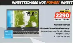POWER ASUS Chromebook CX1 tilbud