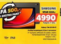 POWER SAMSUNG Galaxy Tab S9 Wi-Fi tilbud